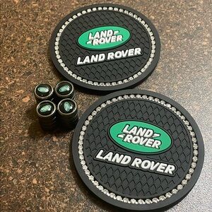 Bundle of Land Rover Car‎ Coasters and Tire Caps